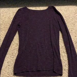 purple long sleeve